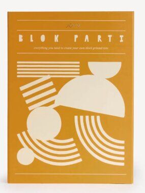 Block Printing Kit - Abstract Print Tote Bag